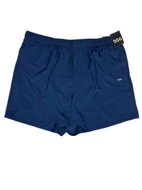 WT DSG Men’s Navy Running Shorts XXL 5” Athletic Gym Lined